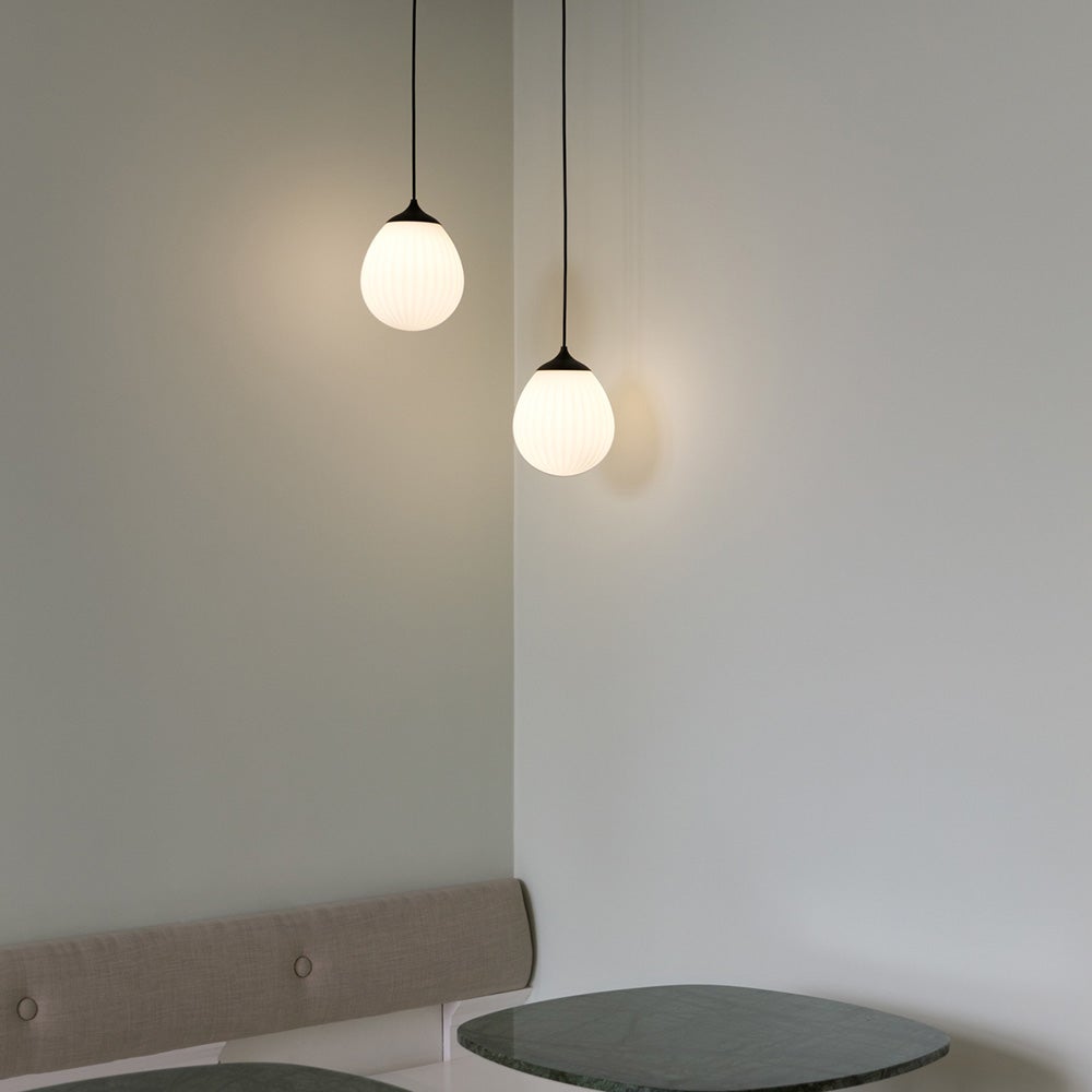  Around World lampeskærm Ø21 cm White/black