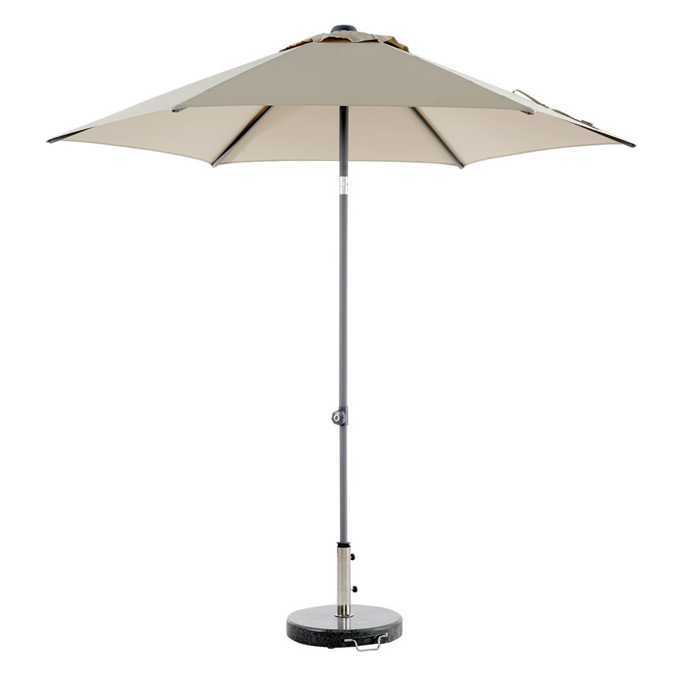 Poppi parasol 250 cm champagne