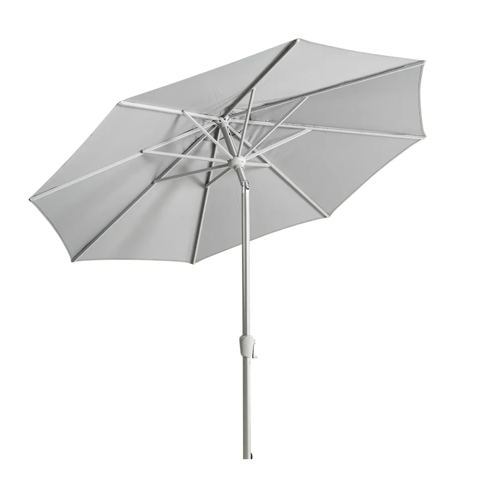 Abriola parasol Ø270 cm Grå