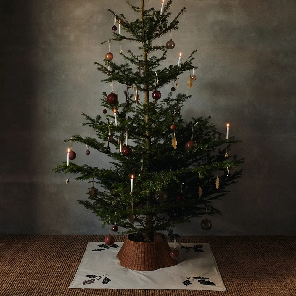 Håndflettet Juletræskjole Natural