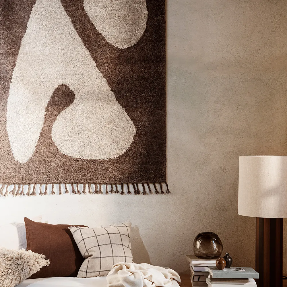 Uldtæppe Abstract 120x180 cm