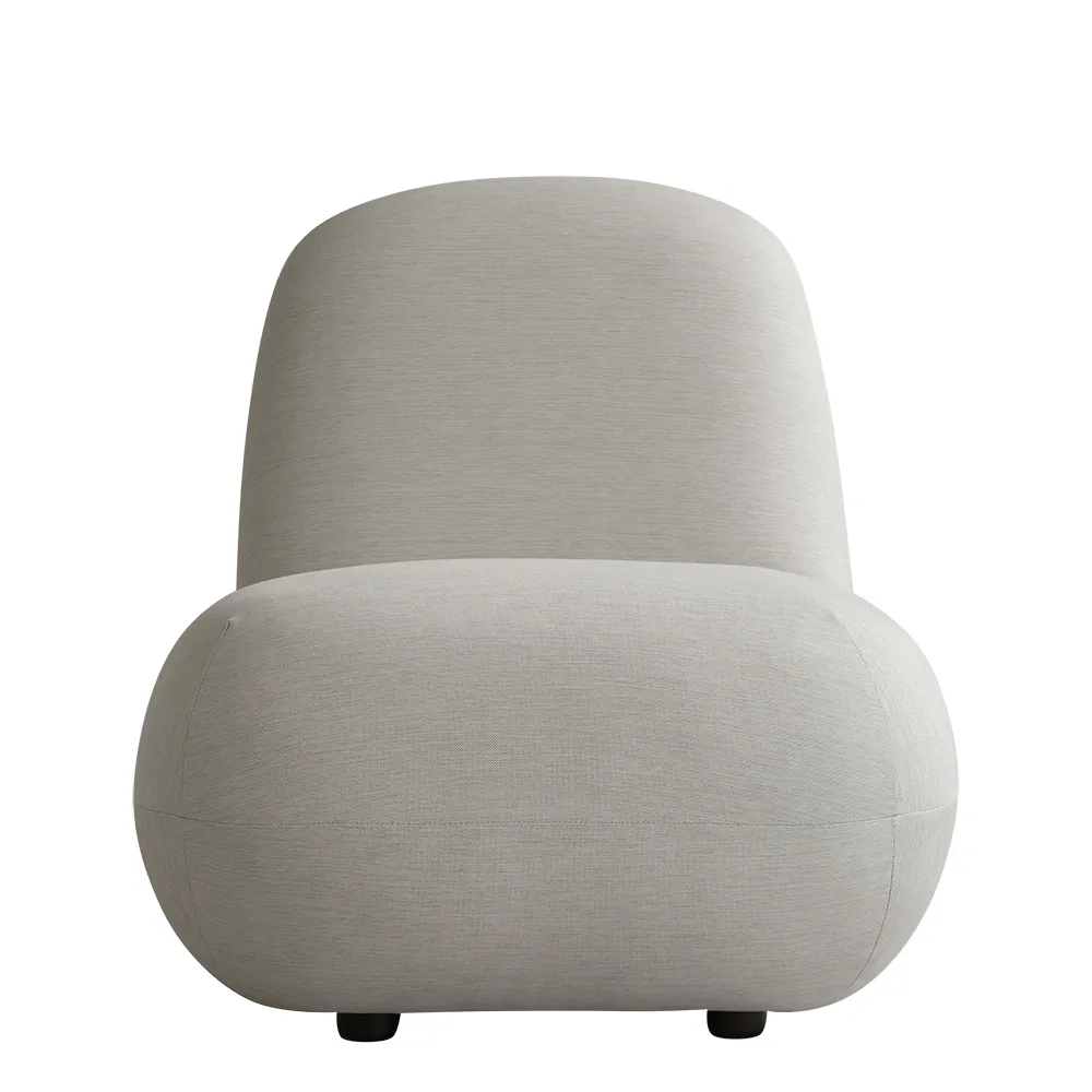 Toe lænestol Flat - Warm Ash