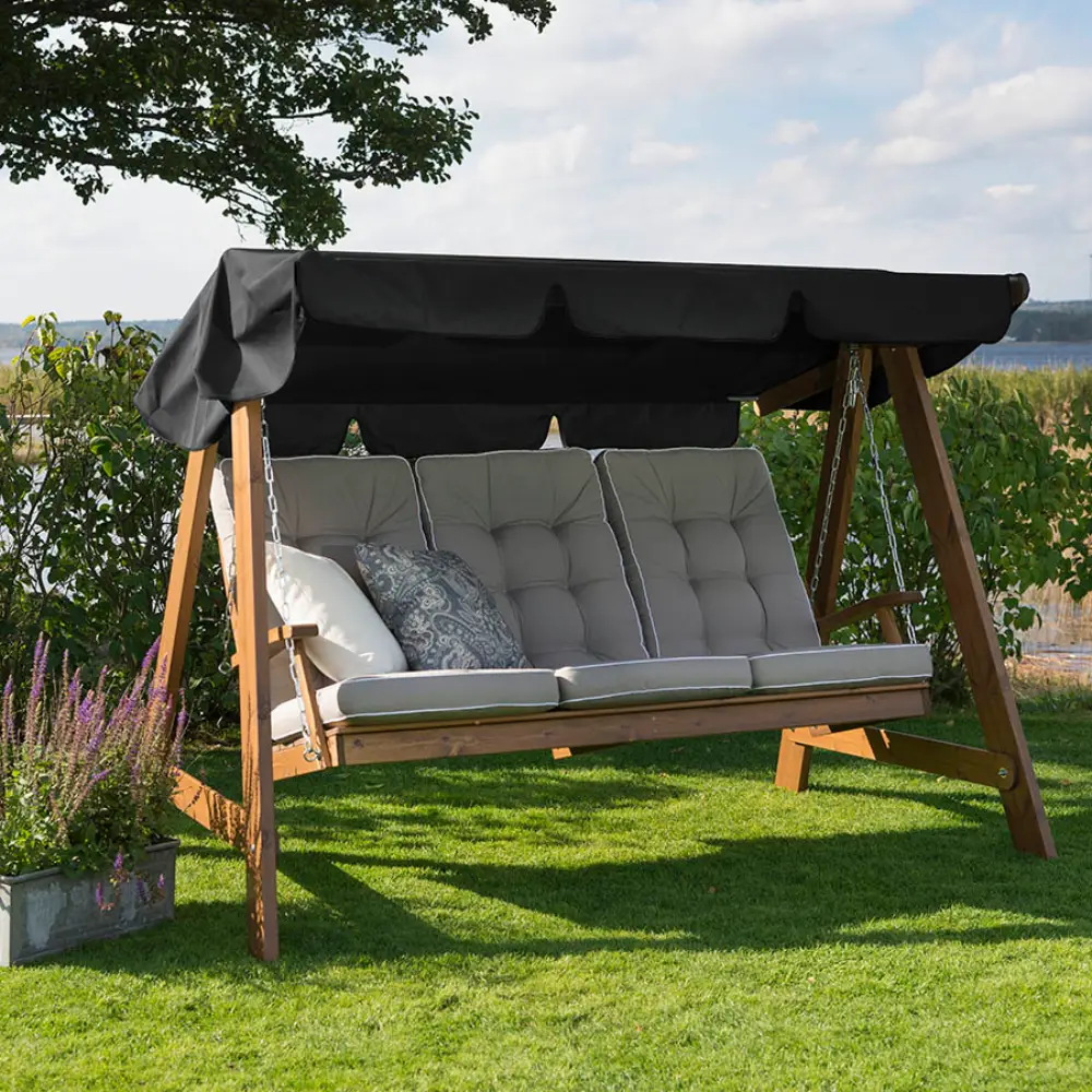 Dalom hængesofa kanel