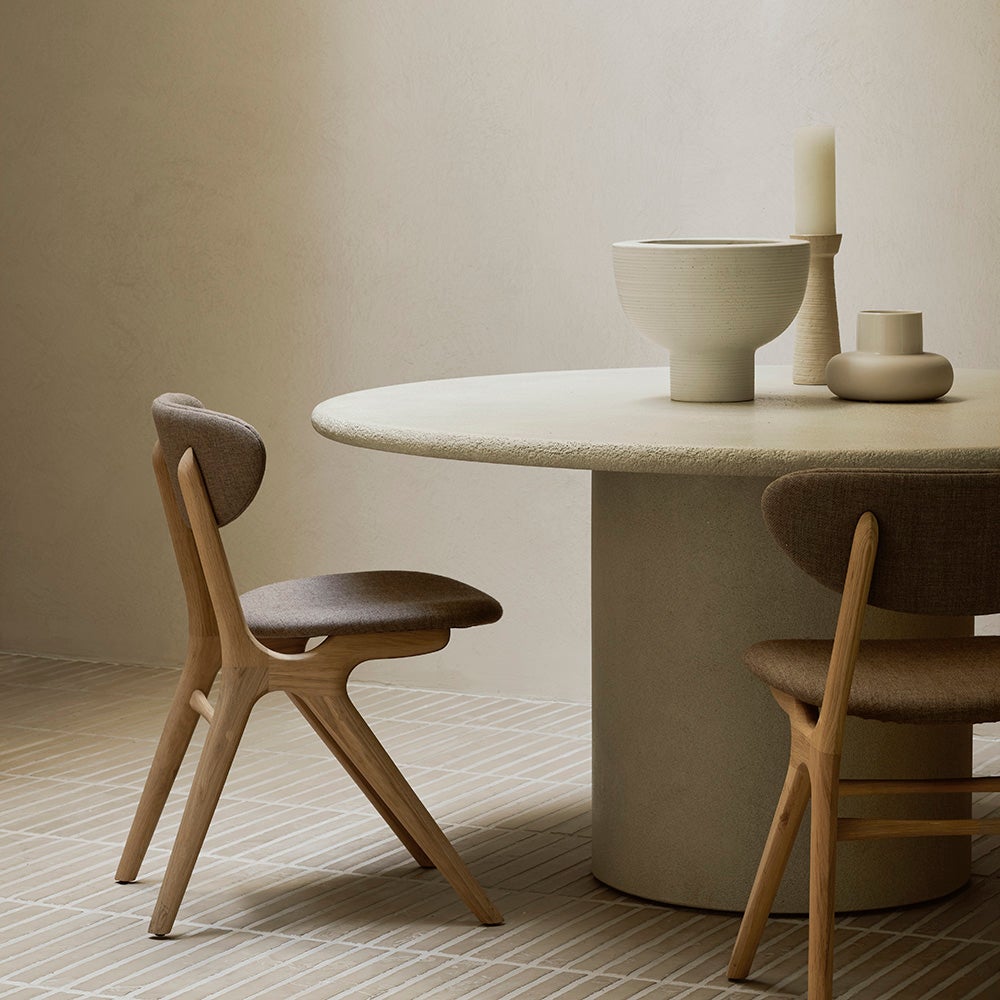 Elements spisebord 200x143 cm råhvid