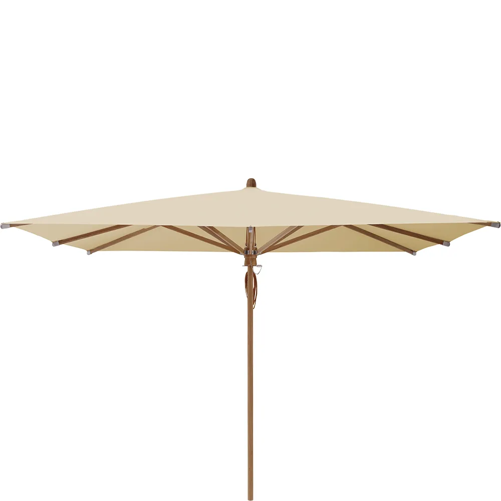 Glatz Teakwood parasoll 330×330 cm Kat.5 526 Bamboo