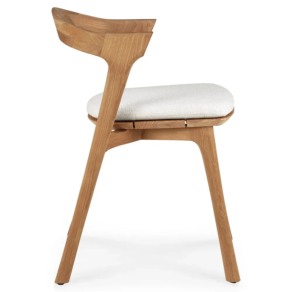 Bok Spisebordsstol Teak/ Off White