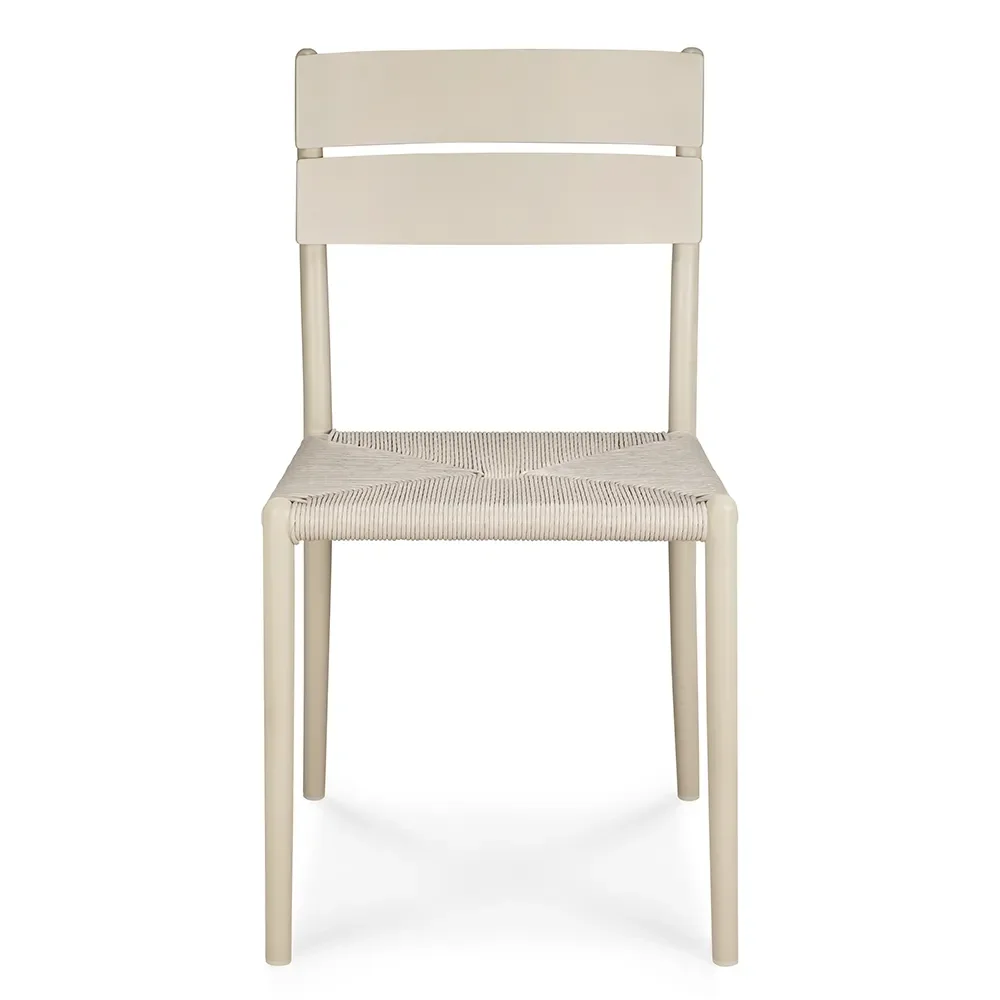 Elin udendørs spisestol sand