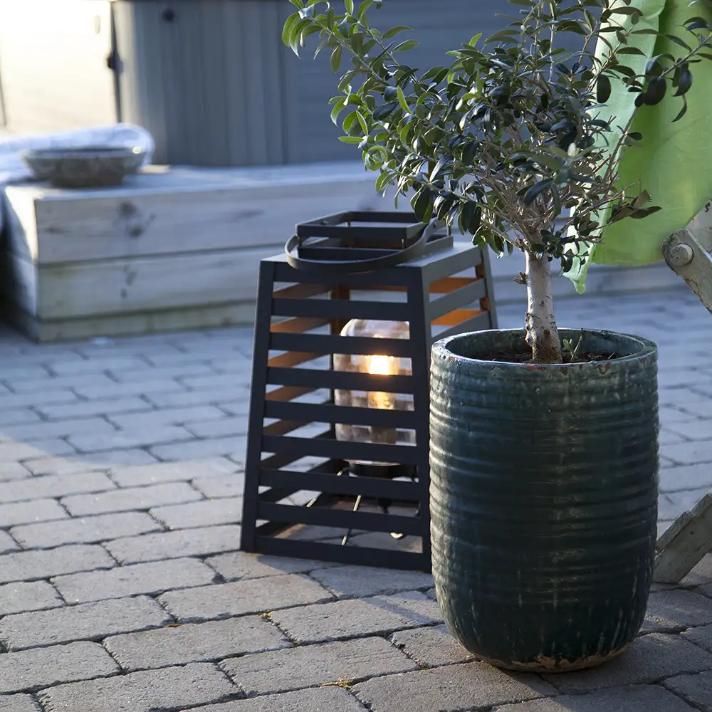 Yankton bord/gulvlampe Sort