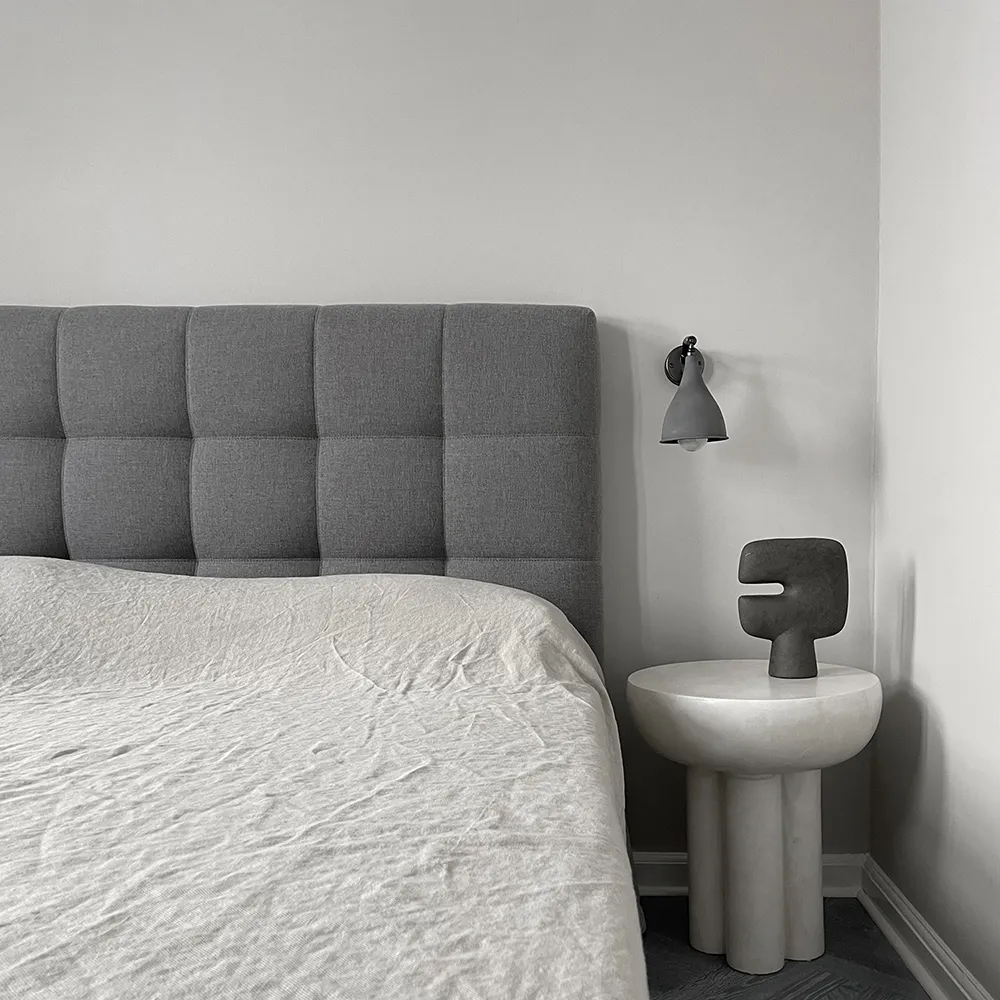 Crown Table, Tall - Bone White