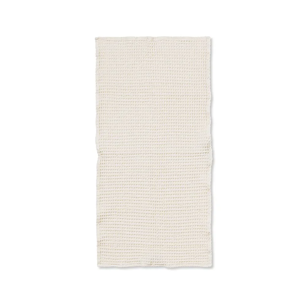 Håndklæde i Økologisk Bomuld Off-White
