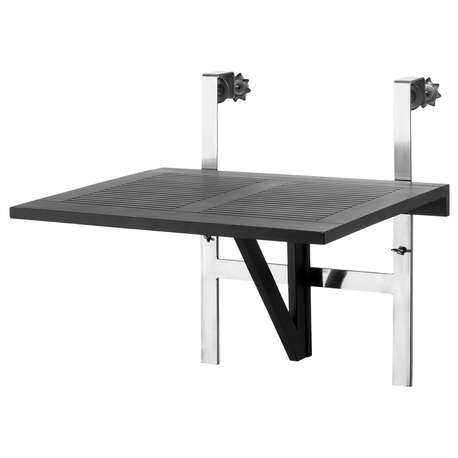 Cinas, Balkongbord 51x65 cm Balkon bord sort