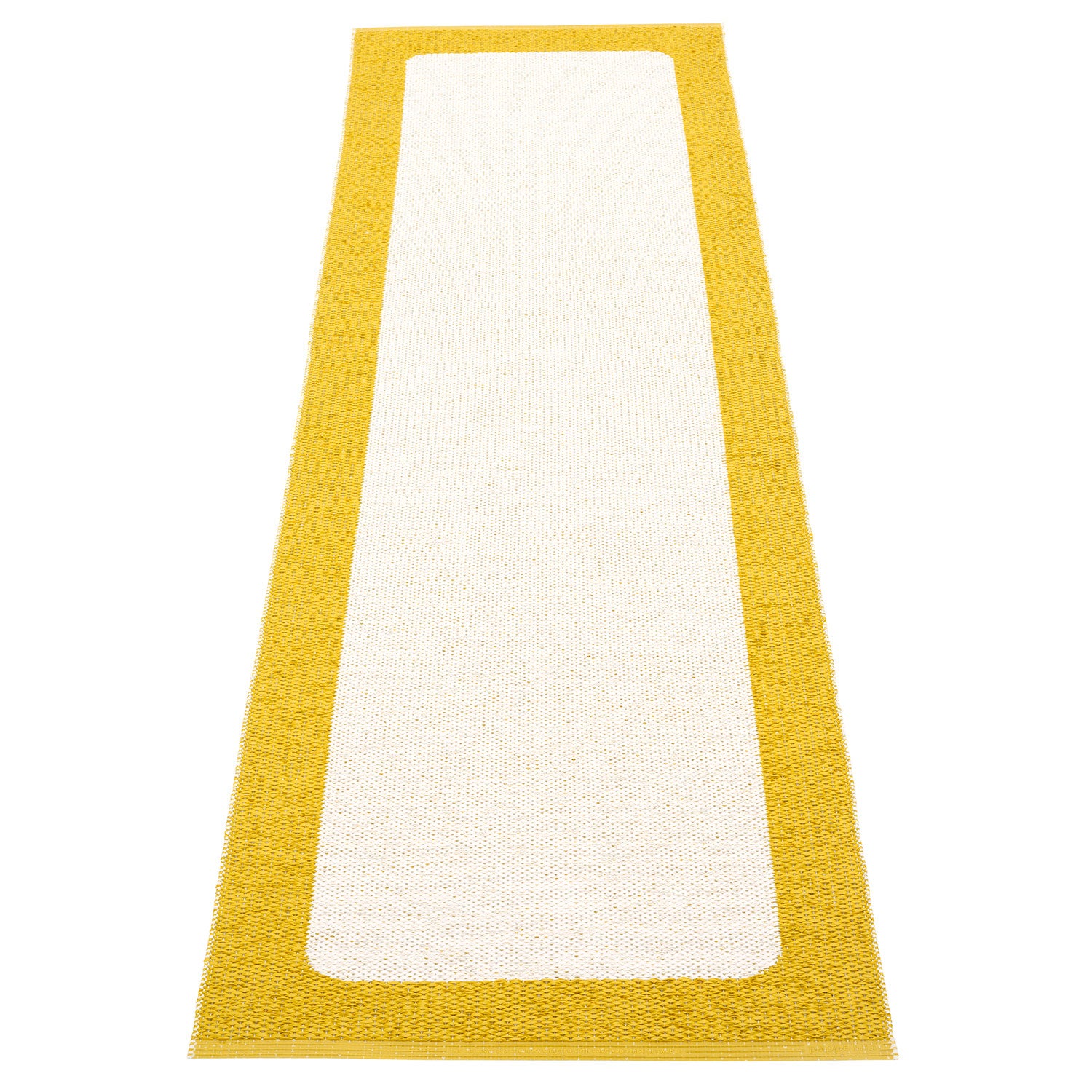 Pappelina, Ilda tæppe 70x240 cm mustard / vanilla