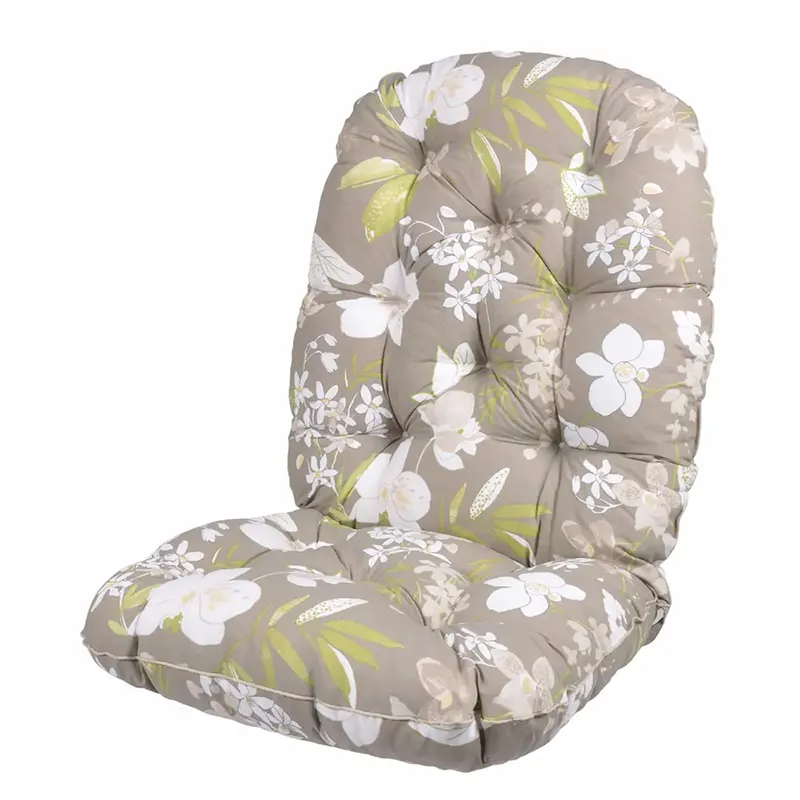 Snurr & Gung hynde flockfyldt Beige Botanical