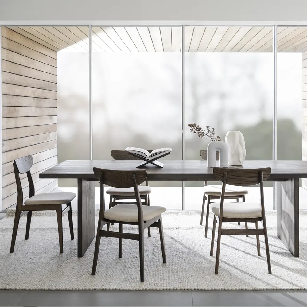 Rodham stol brun eg/beige