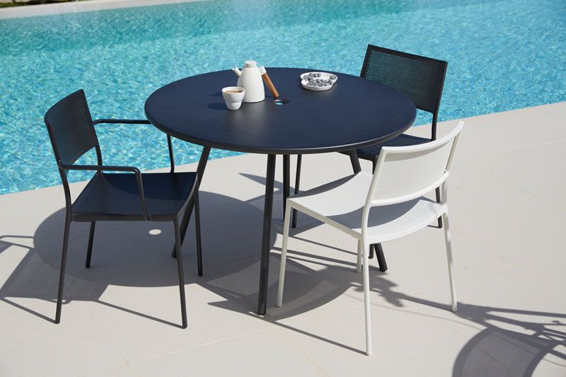 Area spisebord lava grå 