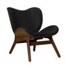 A Conversation Piece Hvilestol Dark Oak/Hope Leather Black