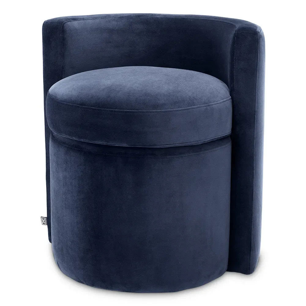 Eichholtz, Høj lænestol Arcadia Savona midnight blue
