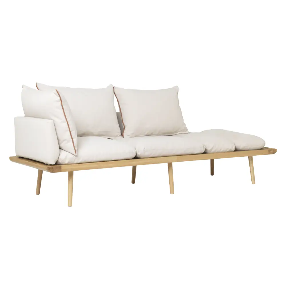 Umage, Lounge Around 3-personers sofa Oak/White Sands