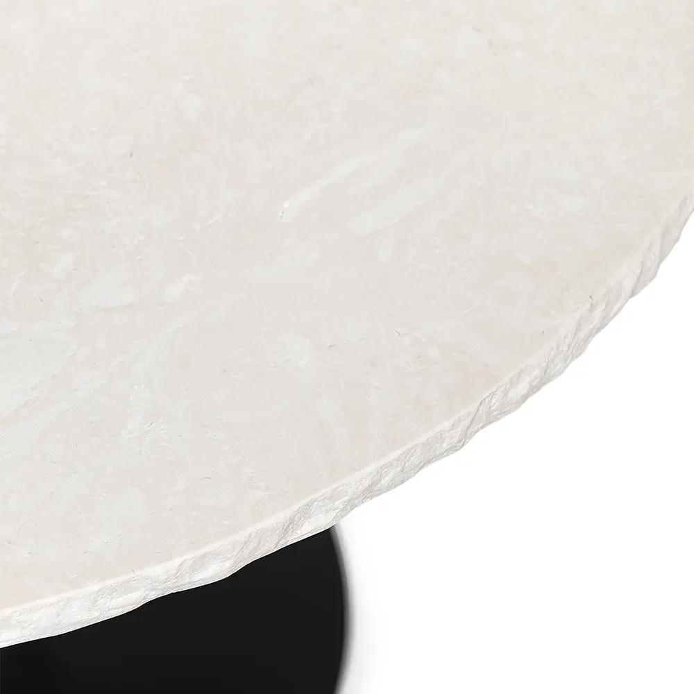 Mineral Spisebord - Bianco Curia/Black