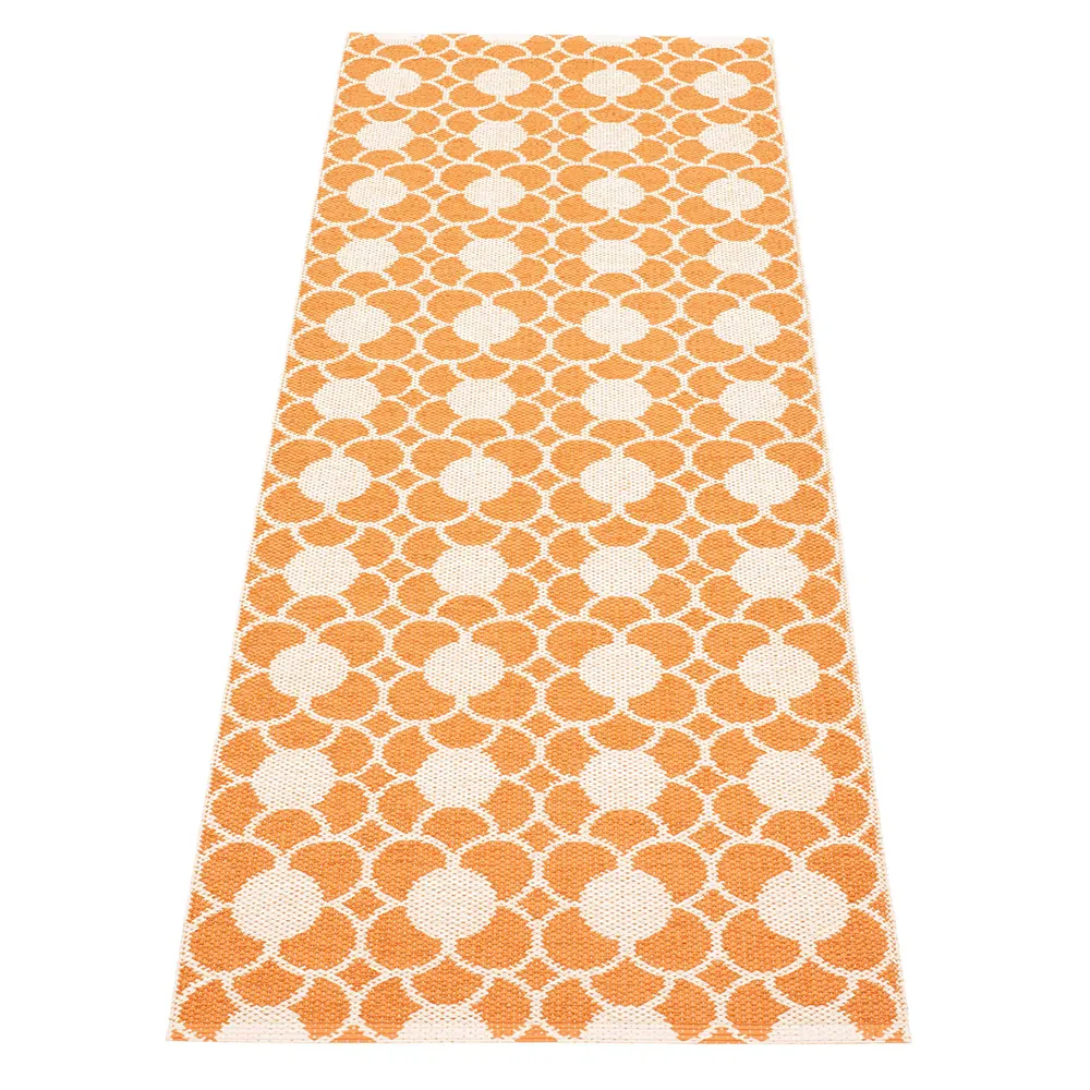 Pappelina, Anya tæppe Pale Orange/Vanilla 70 x 200 cm