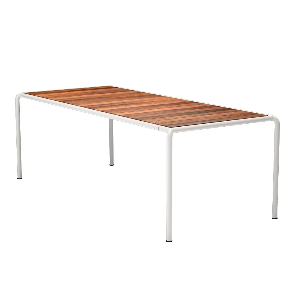 Houe, AVANTI Spisebord 222x98 cm ask/hvid