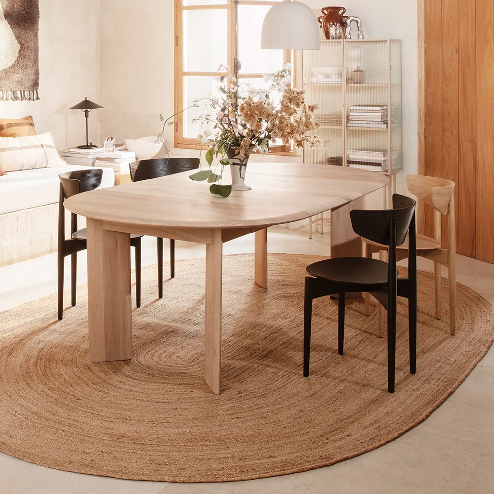 Herman Spisebordsstol Wood - Black