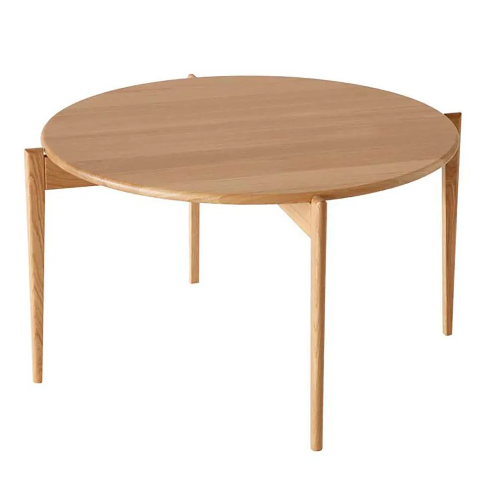 Oscarssons Möbel, Tilia sofabord Ø88 cm olieret eg