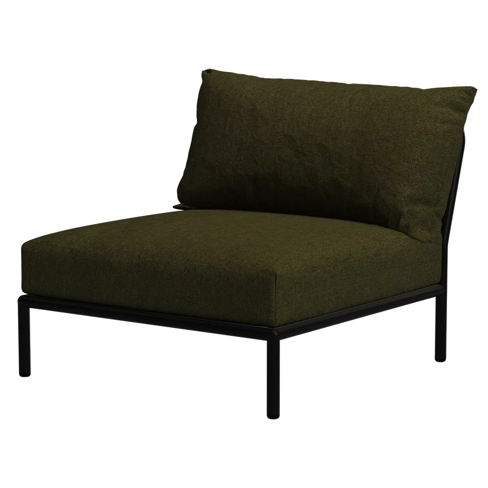 Houe, Level 2 Lænestol Leaf/Dark grey