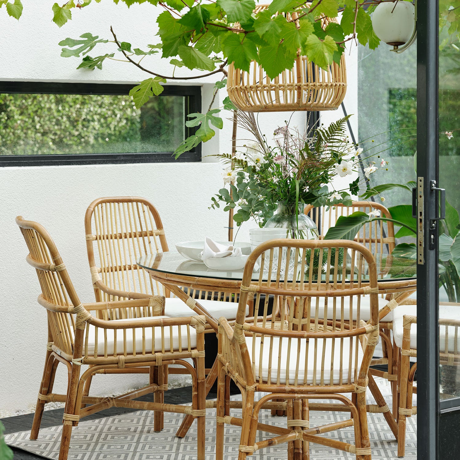 Vallda Spisebord 120 cm Natur Brafab