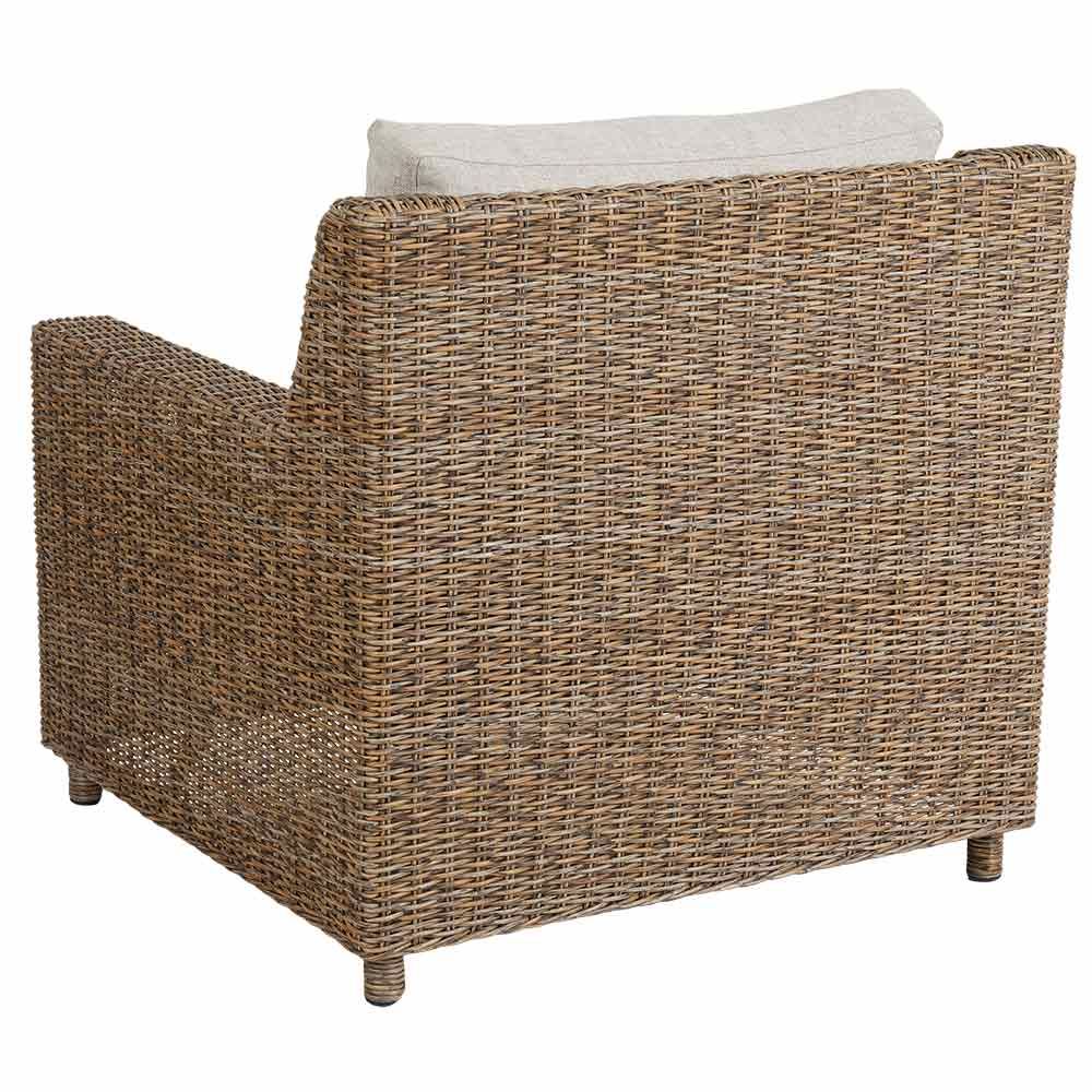 Sandkorn Lænestol Natur Polyrattan Brafab