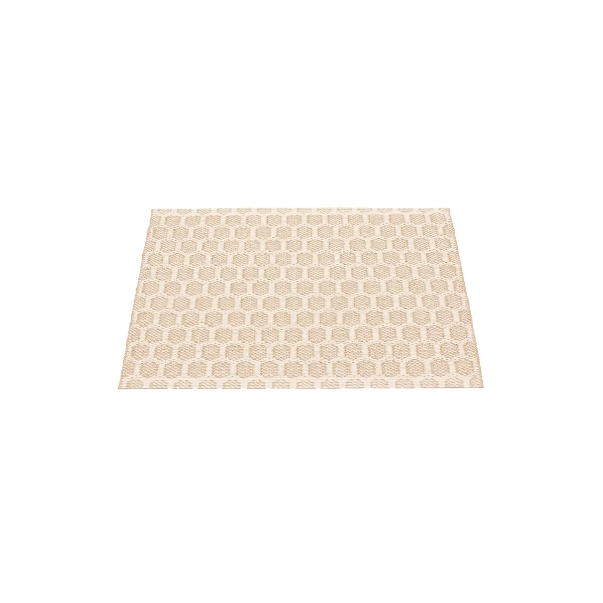 Vendbar Plastmåtte MIMI Beige/Vanilla 70x50 cm