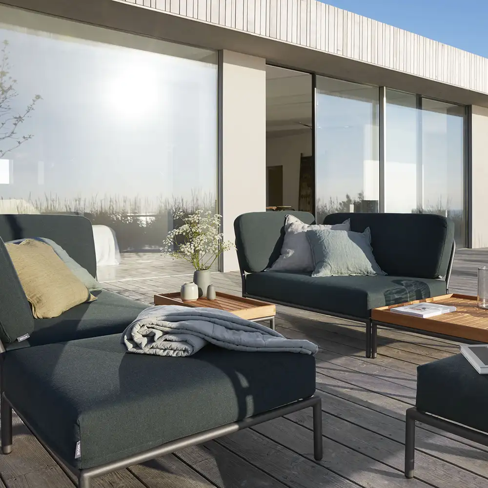 Level endestykke venstre mørkegrøn