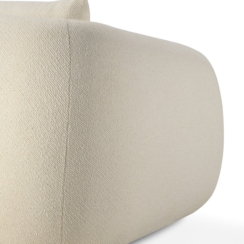 Contour Sofa 3-sæders kridt 244x107 cm