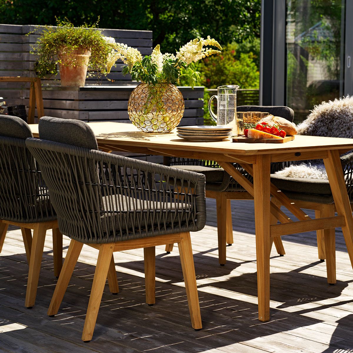 Kenton Lænestol Grå/Grå Brafab