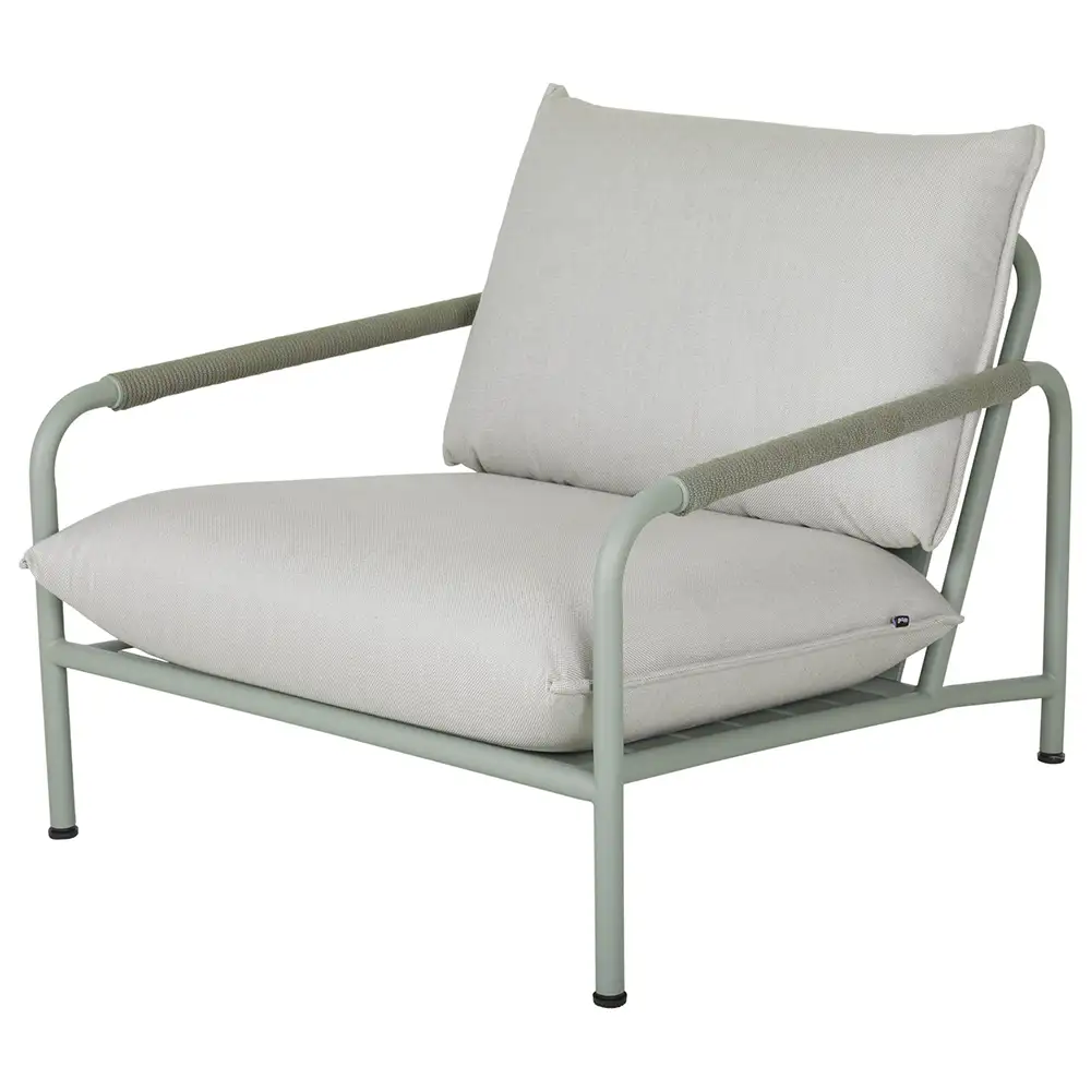 Lerberget loungestol dusty green - Loungemøbler - Brafab - Enggården Havemøbler