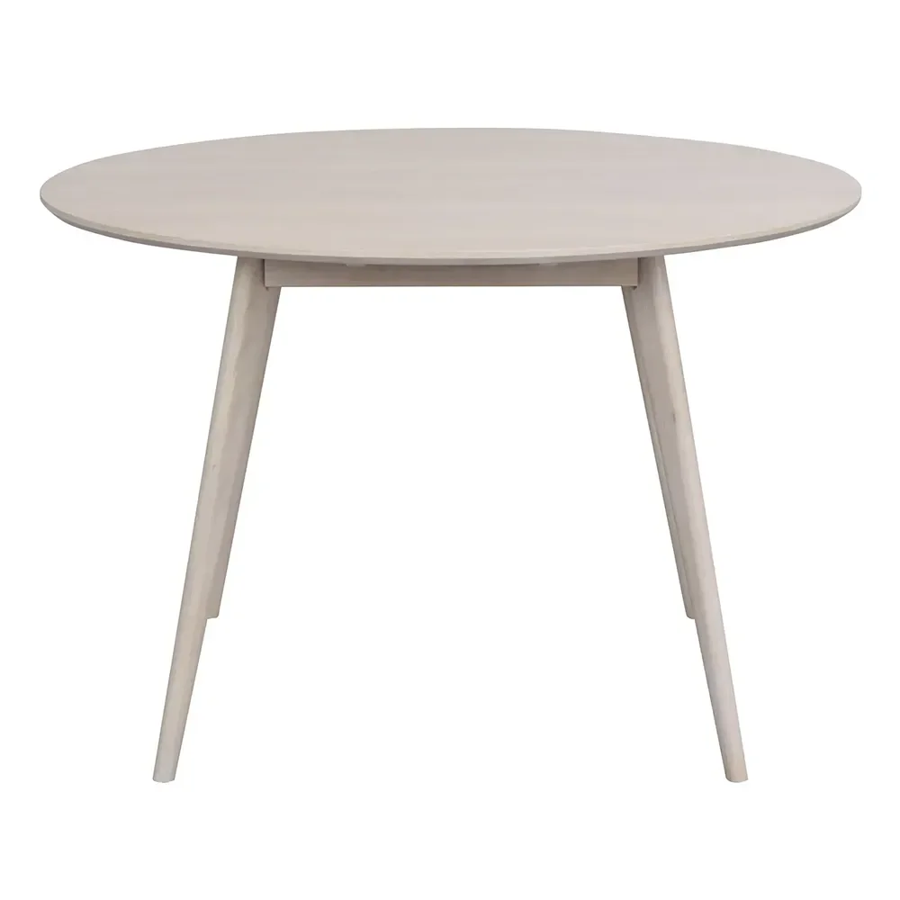 Rowico Home, Yumi spisebord Ø115 cm hvidpigmenteret eg