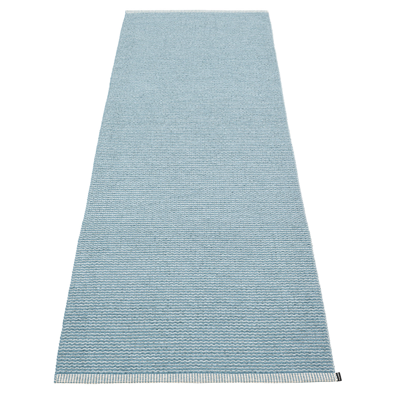 Pappelina Mono tæppe 85×260 cm blue fog / dove blue