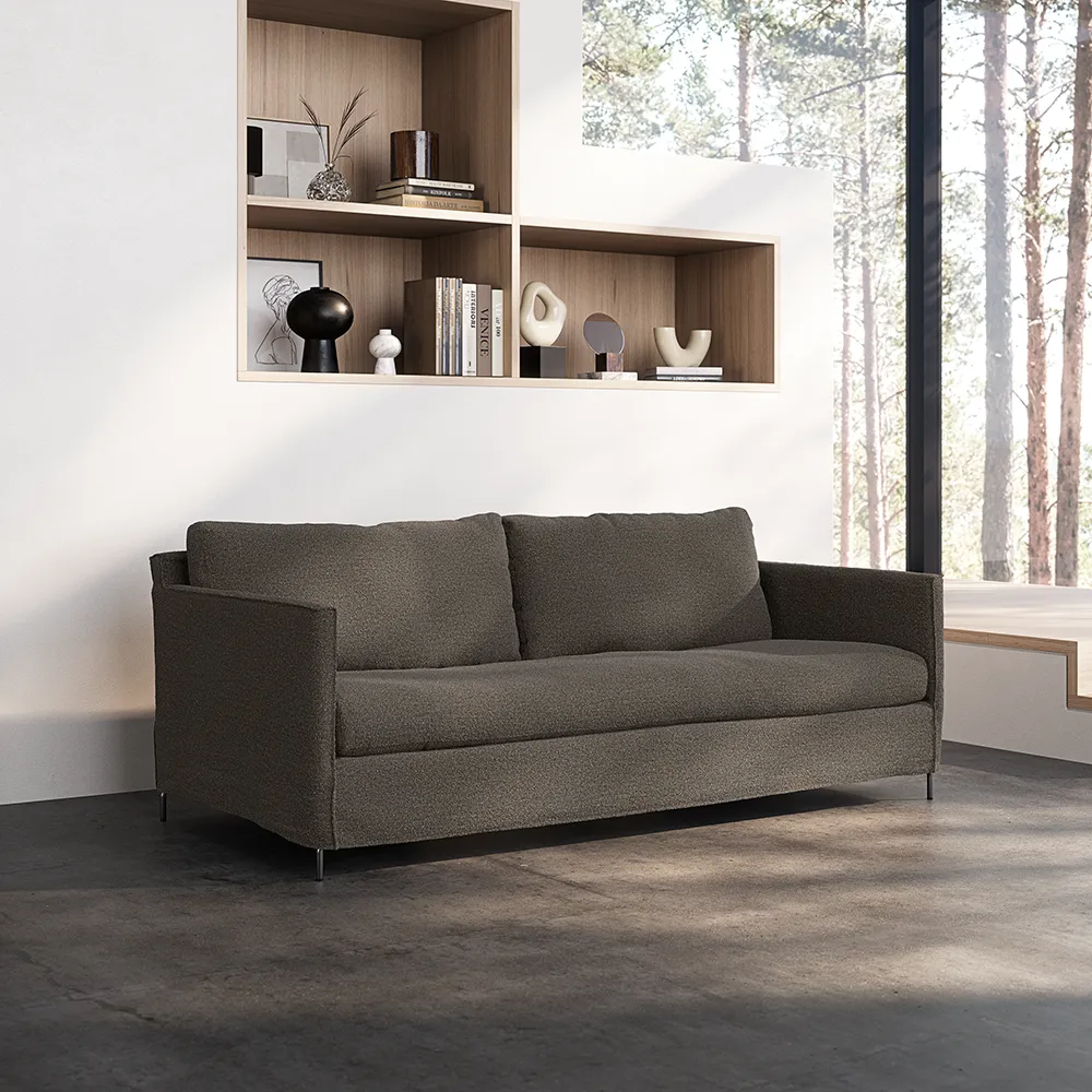 Petito 2-personers sofa hel sædehynde Kat A