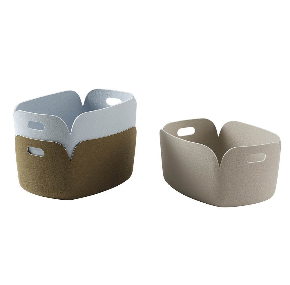  Restore Basket Opbevaringskasse 48 x 35 cm -Light Blue 