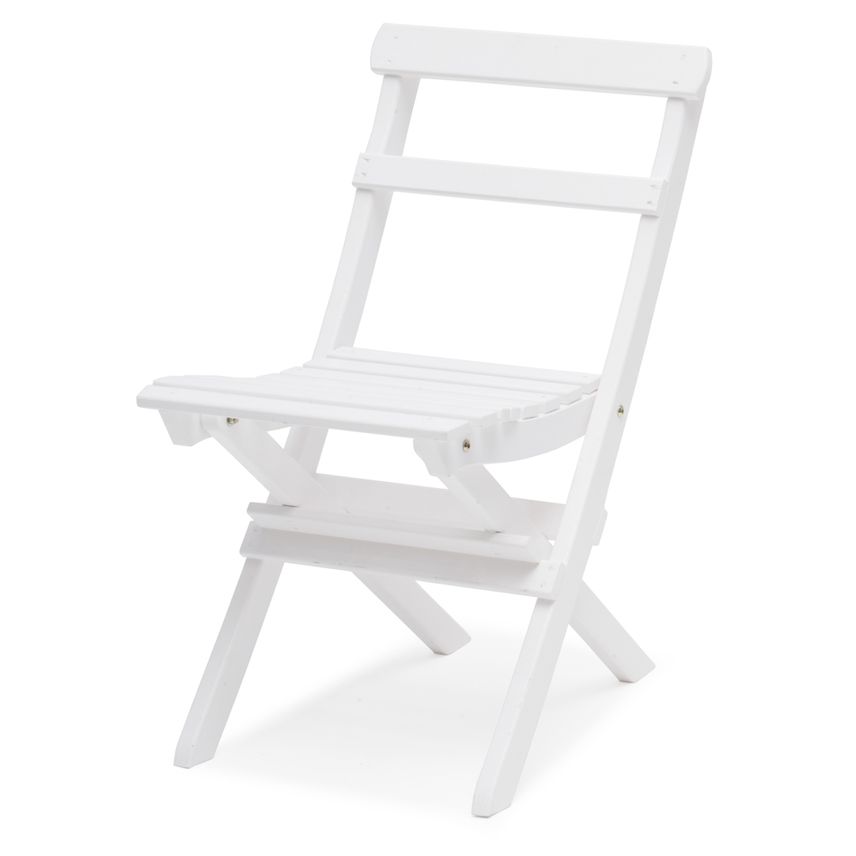 Hillerstorp, Torpet Sammenklappelig stol hvidlaseret