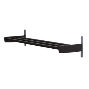Meja Skohylde 90 cm Sortbejdset eg