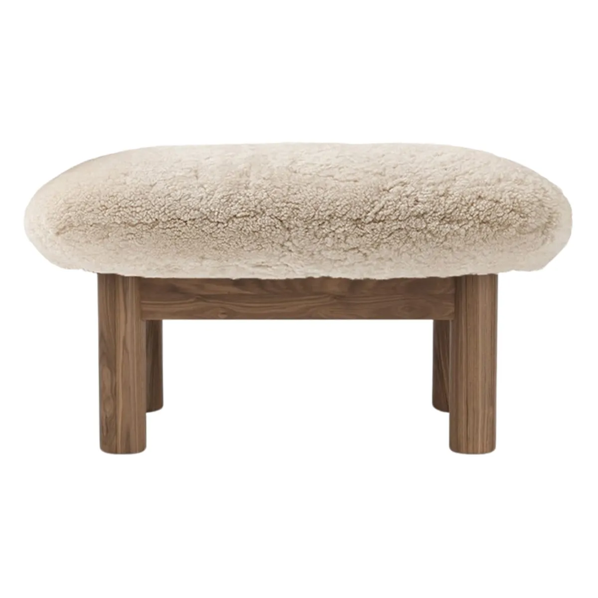 Brasilia skammel valnød, Sheepskin Nevotex Nature