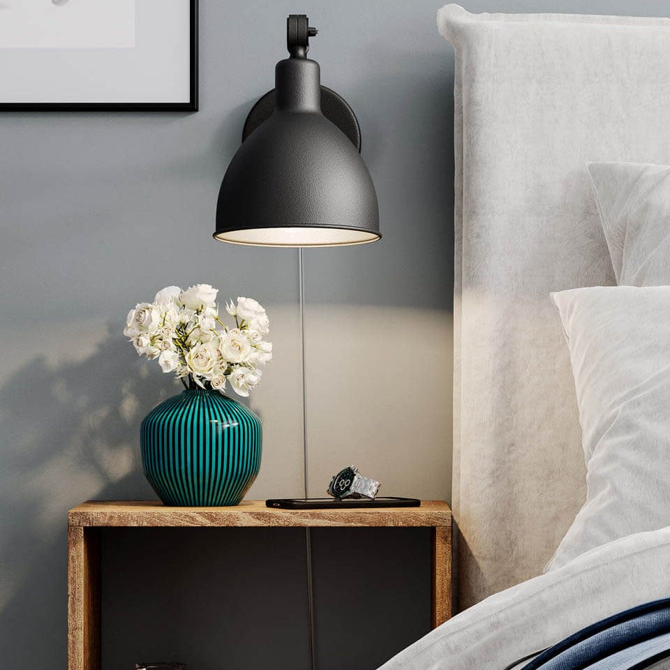 Bazar Væglampe Sort