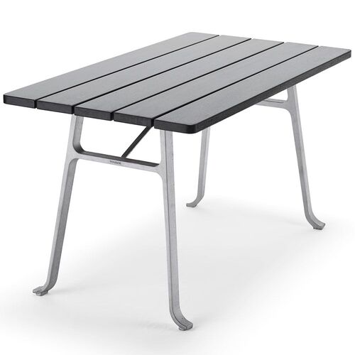 Seriff bord 73x130 cm natur/sort