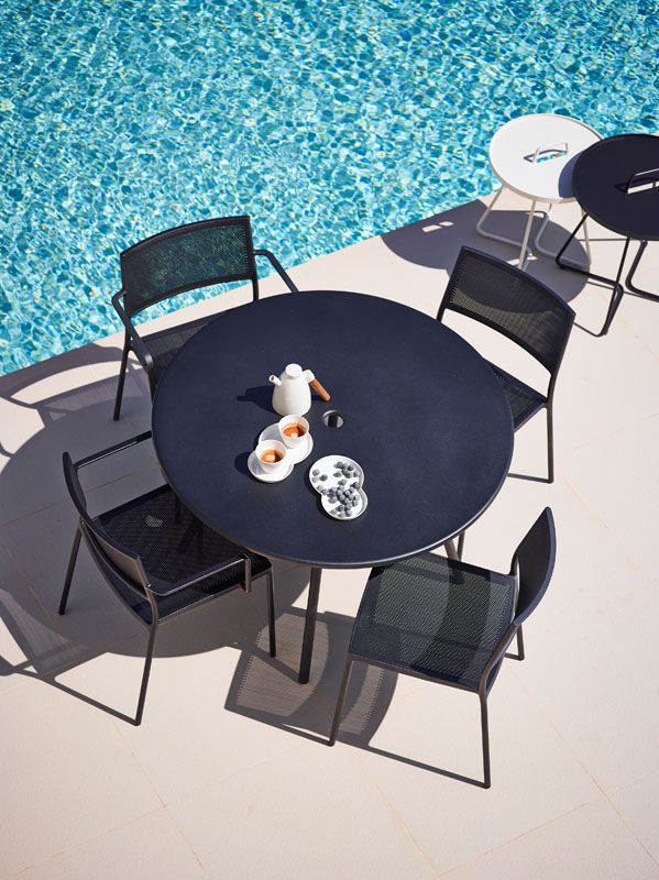 Area spisebord lava grå 