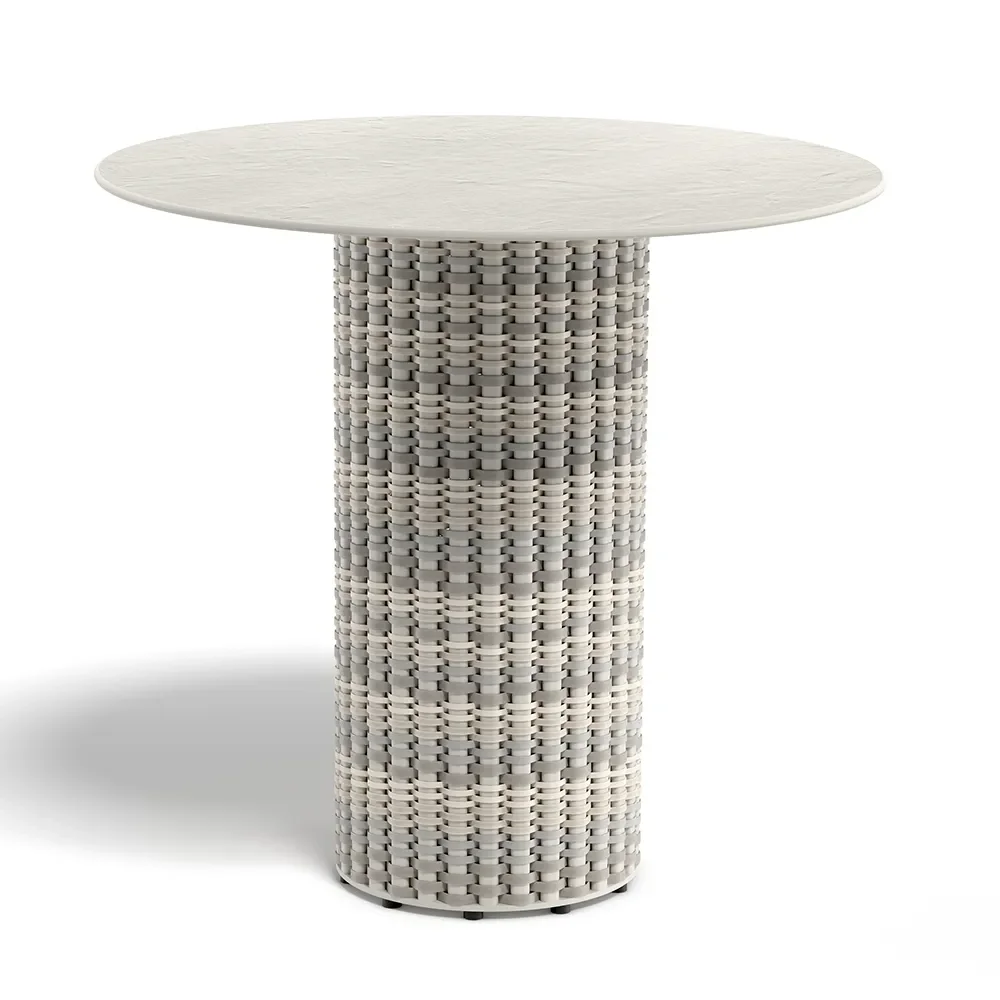 Dedon, MYMI bistro bord, Ø 80 cm, keramisk bordplade DLN lipari 0304 myvera 0250