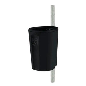 Minior affaldsspand uden låg Sort