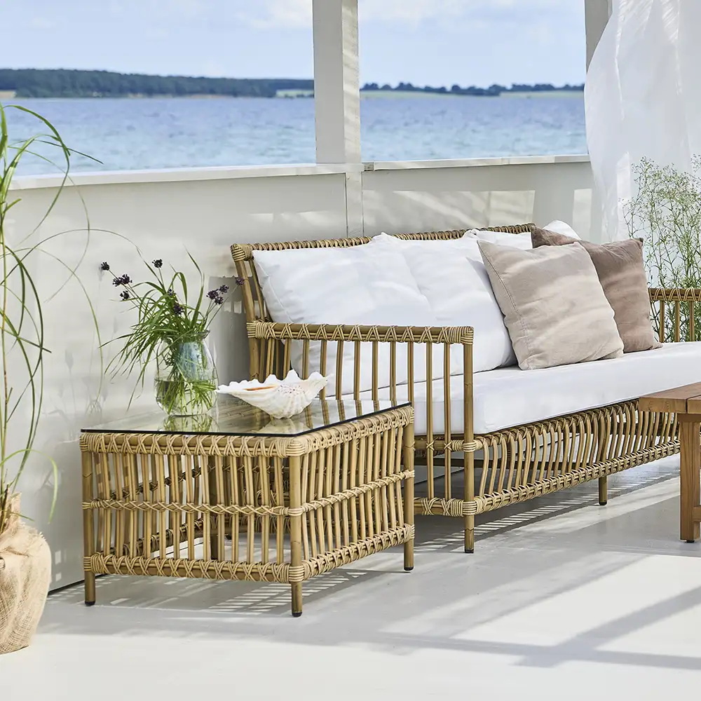 Caroline Sidebord 60x60 Antik