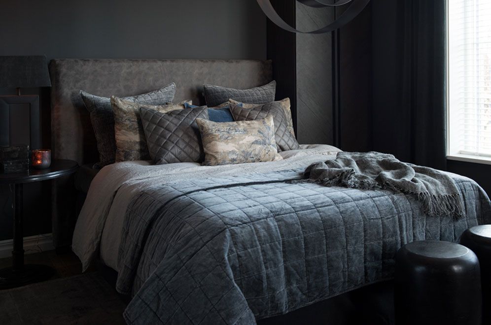 Posh sengetæppe 260x260 cm Beige