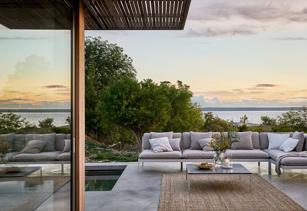 Bönan Sofabordunderstel 105X105 Light Grey